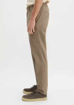 Chino Model Morot Jogger tapered aus technischem Popeline-Stretch