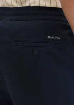 Chino Model Mossbo Jogger wide aus TENCEL™ Lyocell -Leinen-Mix