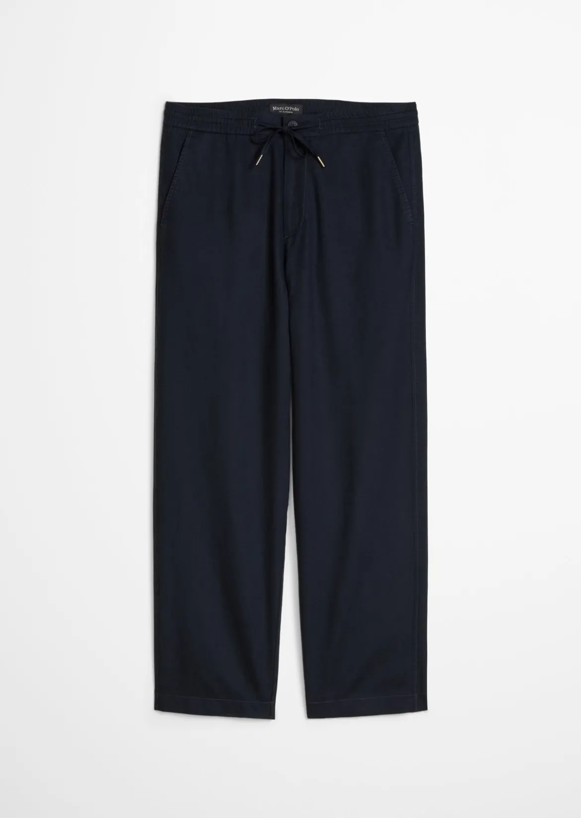Chino Model Mossbo Jogger wide aus TENCEL™ Lyocell -Leinen-Mix