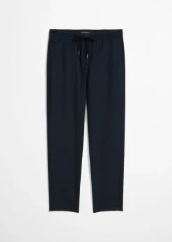 Chino Model Osby Jogger tapered aus Lyocell-Leinen-Mix