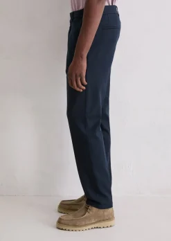 Chino Model Osby tapered aus weichem Bio-Baumwoll-Lyocell-Mix