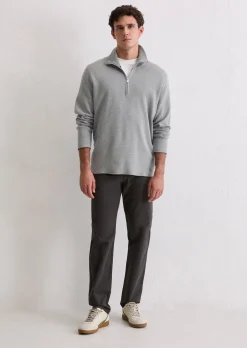 Chino Model Osby tapered aus hochwertigem Bio-Baumwoll-Mix