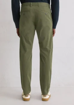 Chino Model Osby tapered aus hochwertigem Bio-Baumwoll-Mix