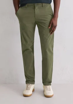 Chino Model Osby tapered aus hochwertigem Bio-Baumwoll-Mix