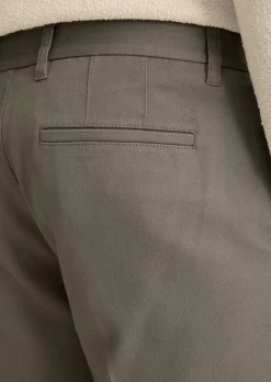Chino Model Osby tapered aus weichem Bio-Baumwoll-Lyocell-Mix