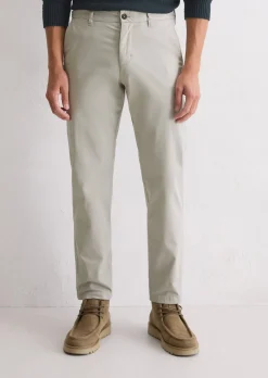 Chino Model Osby tapered aus hochwertigem Bio-Baumwoll-Mix