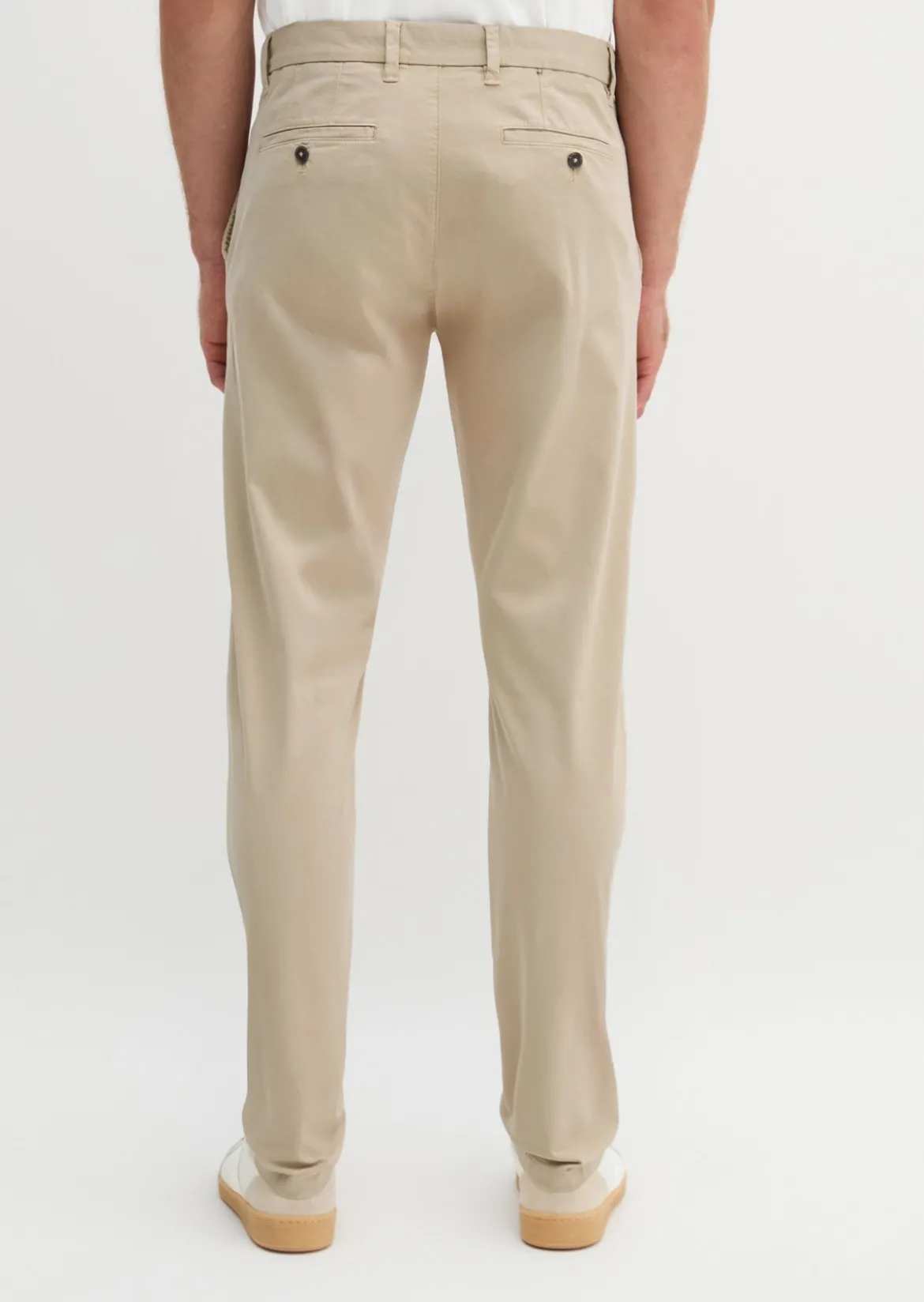 Chino Model Osby tapered aus Bio-Baumwoll-Mix