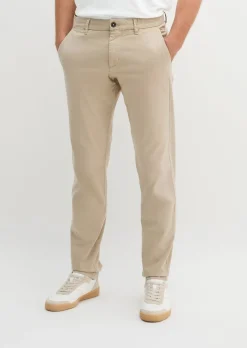 Chino Model Osby tapered aus Bio-Baumwoll-Mix