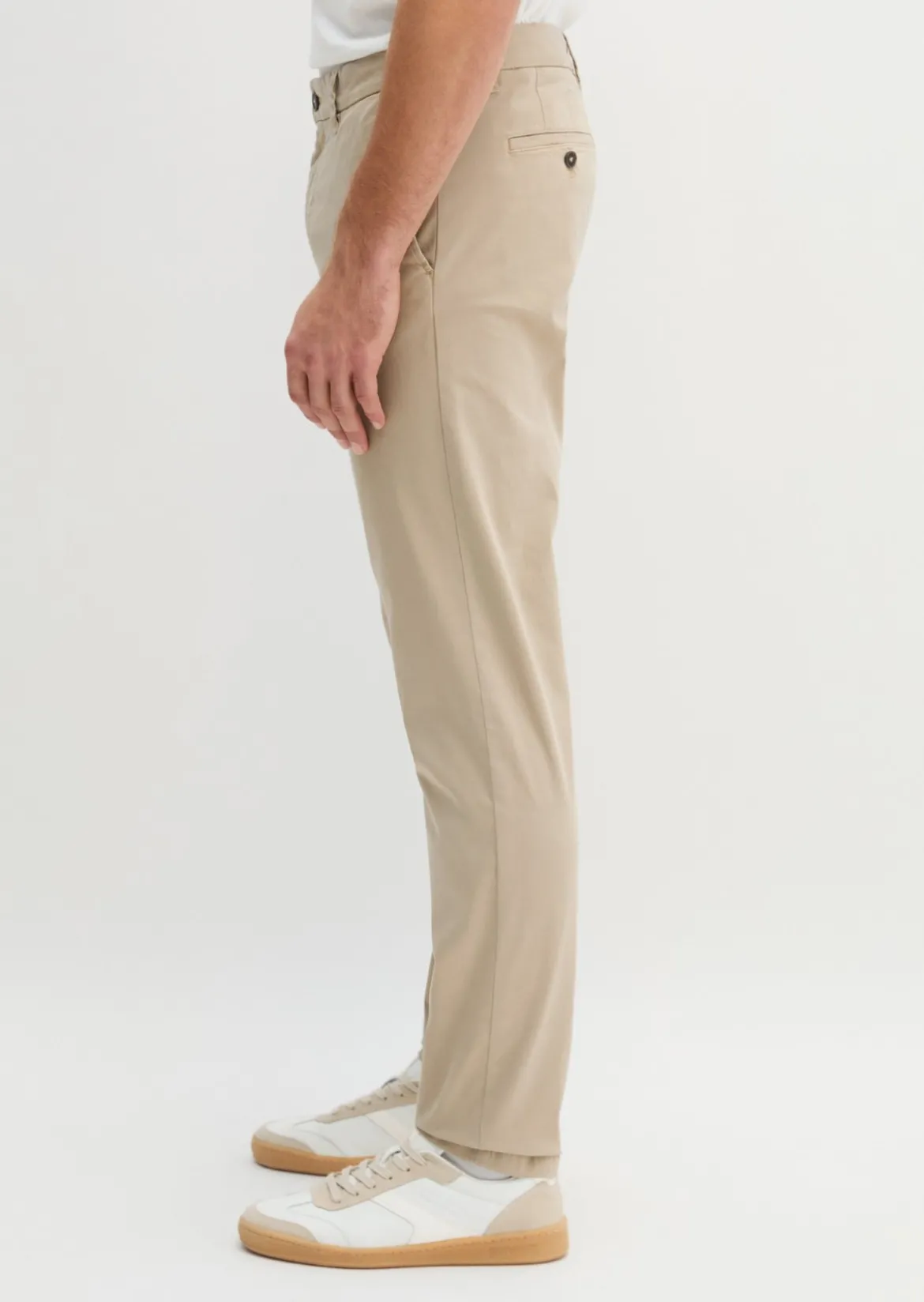 Chino Model Osby tapered aus Bio-Baumwoll-Mix