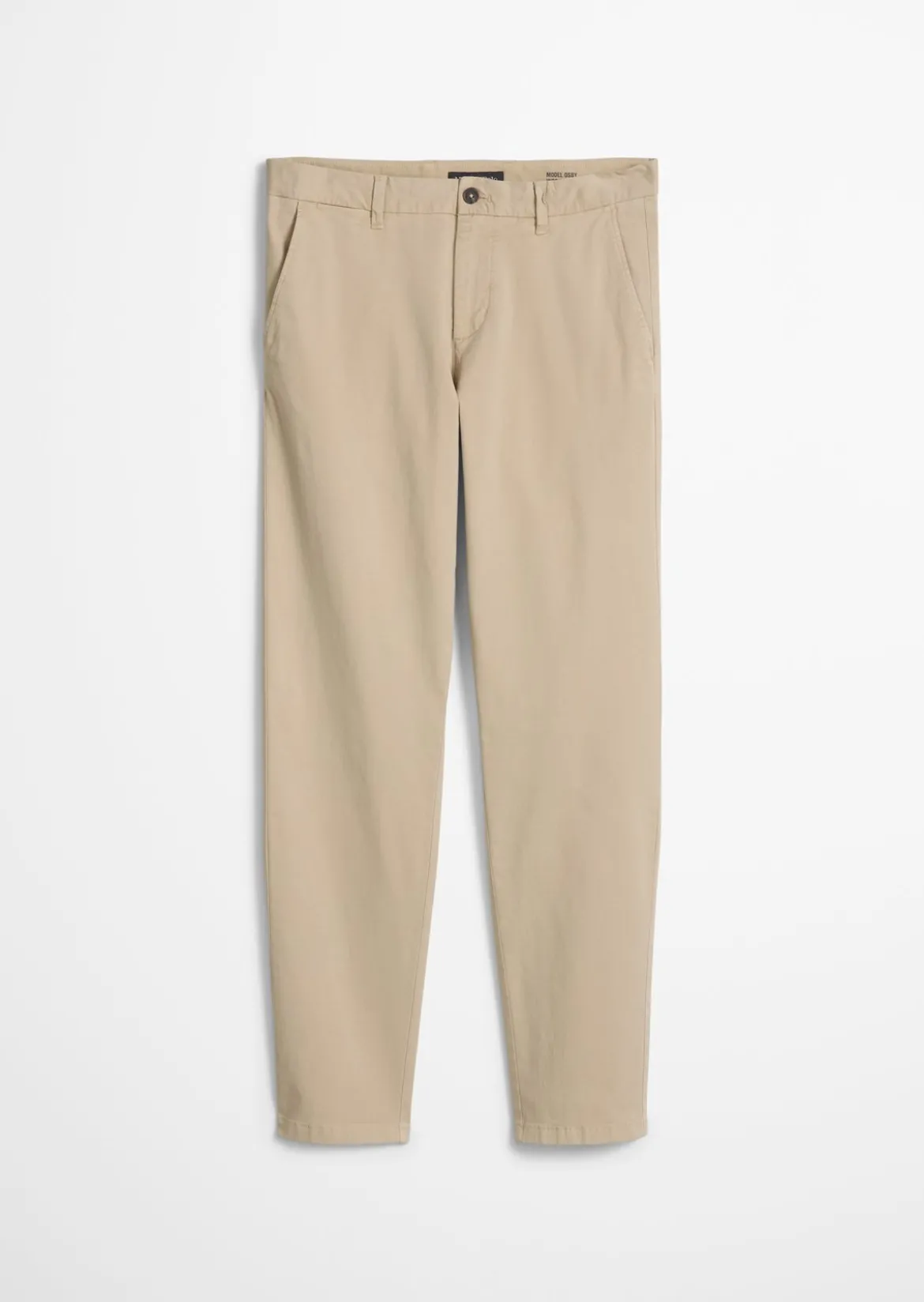 Chino Model Osby tapered aus Bio-Baumwoll-Mix