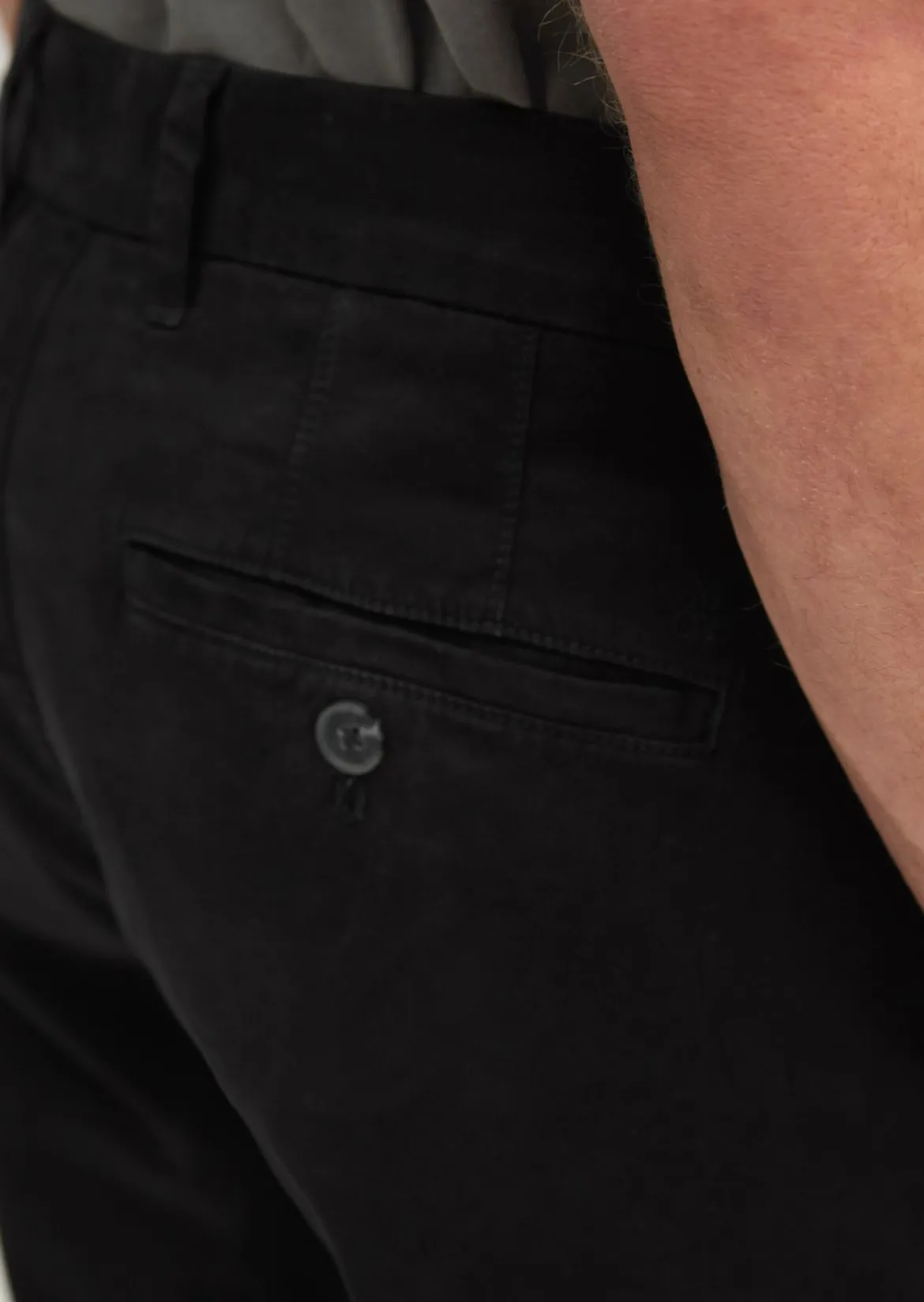 Chino Model Osby tapered aus Bio-Baumwoll-Mix