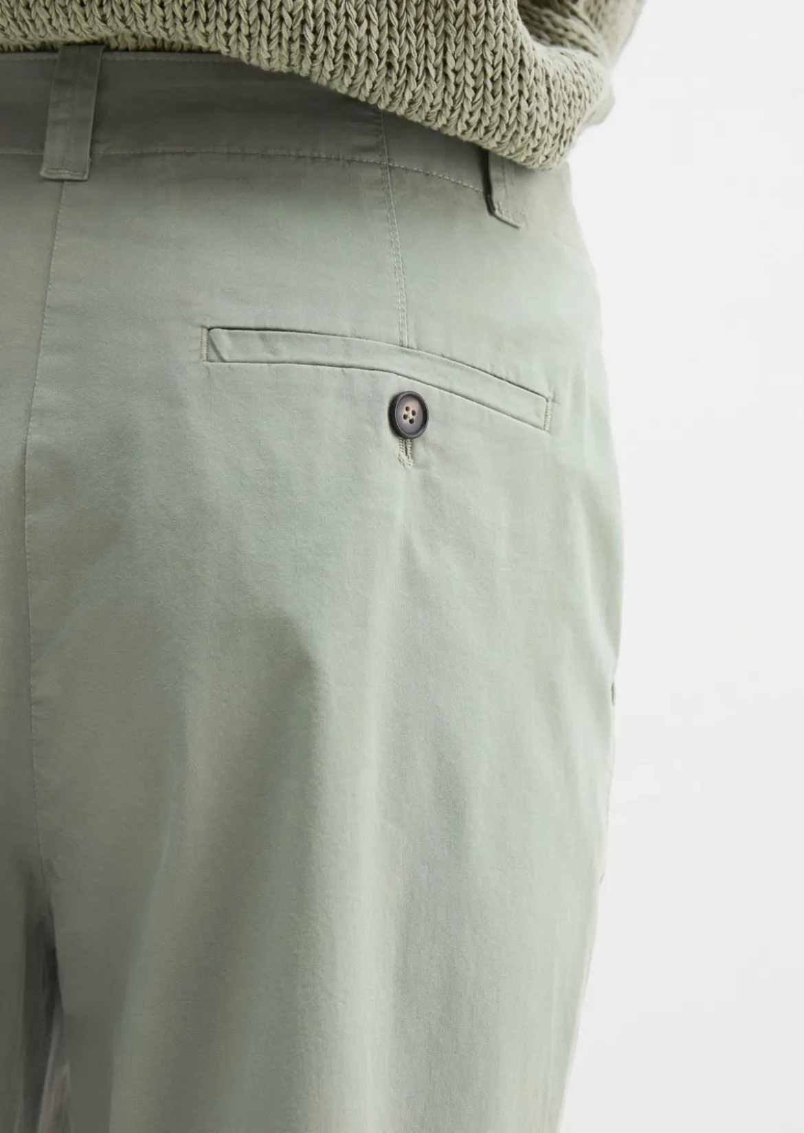 Chino Model Rimka tapered aus Baumwoll-Stretch-Twill