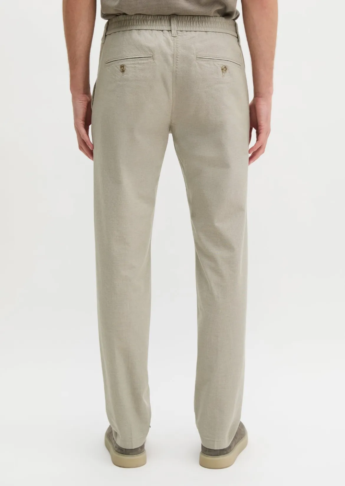 Chino Model Stig Jogger pleats shaped mit Bundfalten-Details
