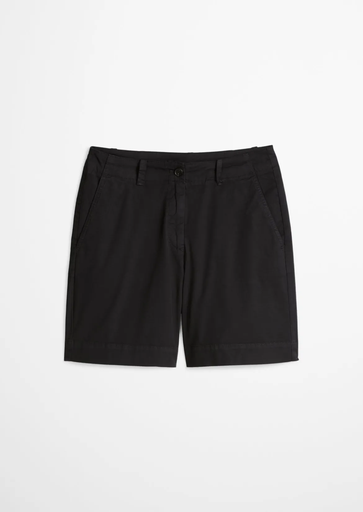 Chino-Shorts Model Lande wide aus Organic Cotton-Lyocell-Leinen-Mix