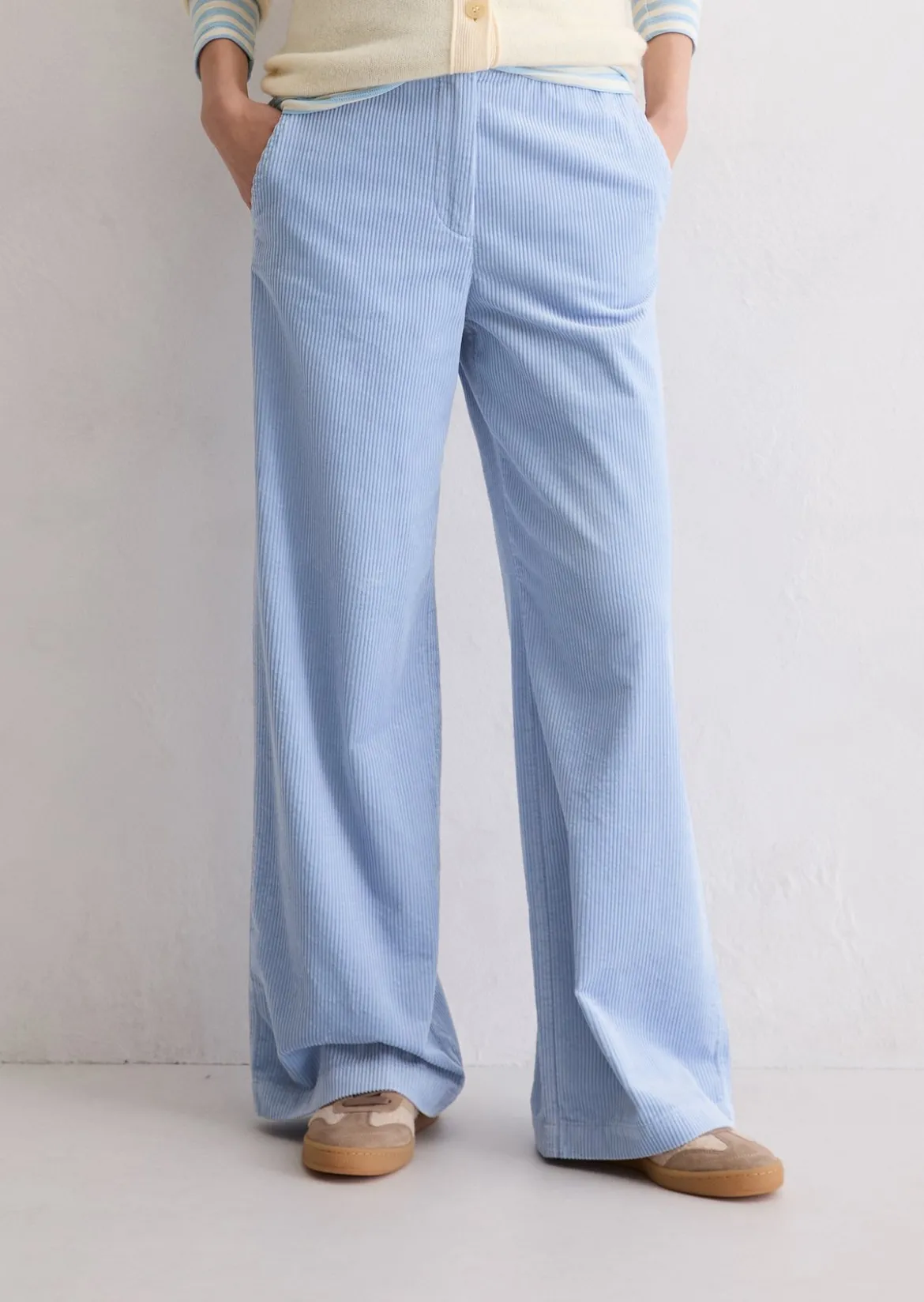 Cordhose wide aus reiner Bio-Baumwolle