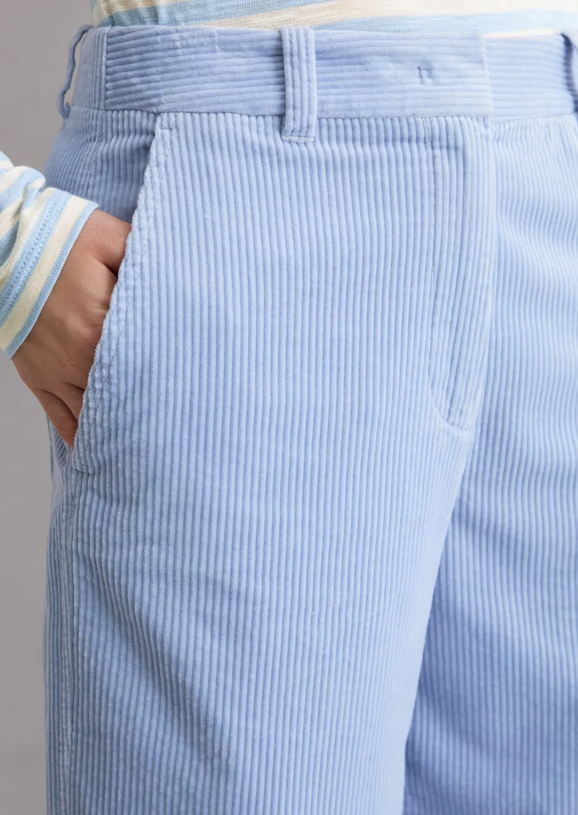 Cordhose wide aus reiner Bio-Baumwolle