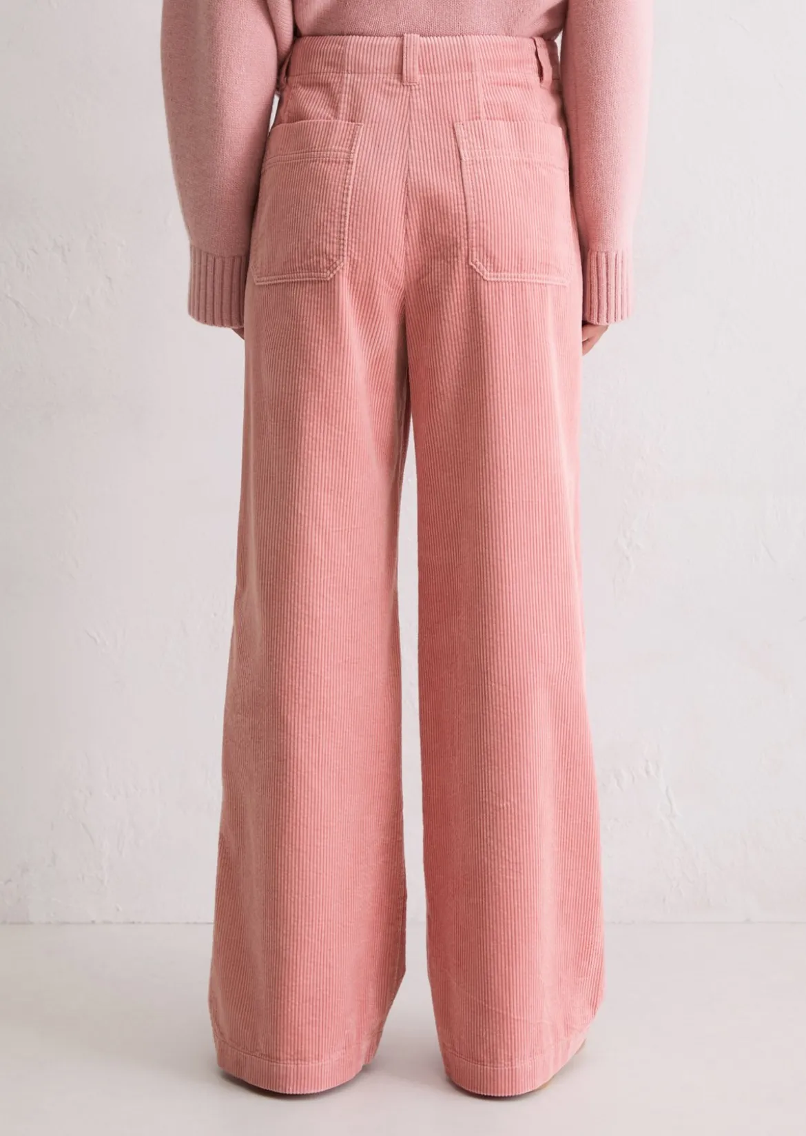 Cordhose wide aus reiner Bio-Baumwolle