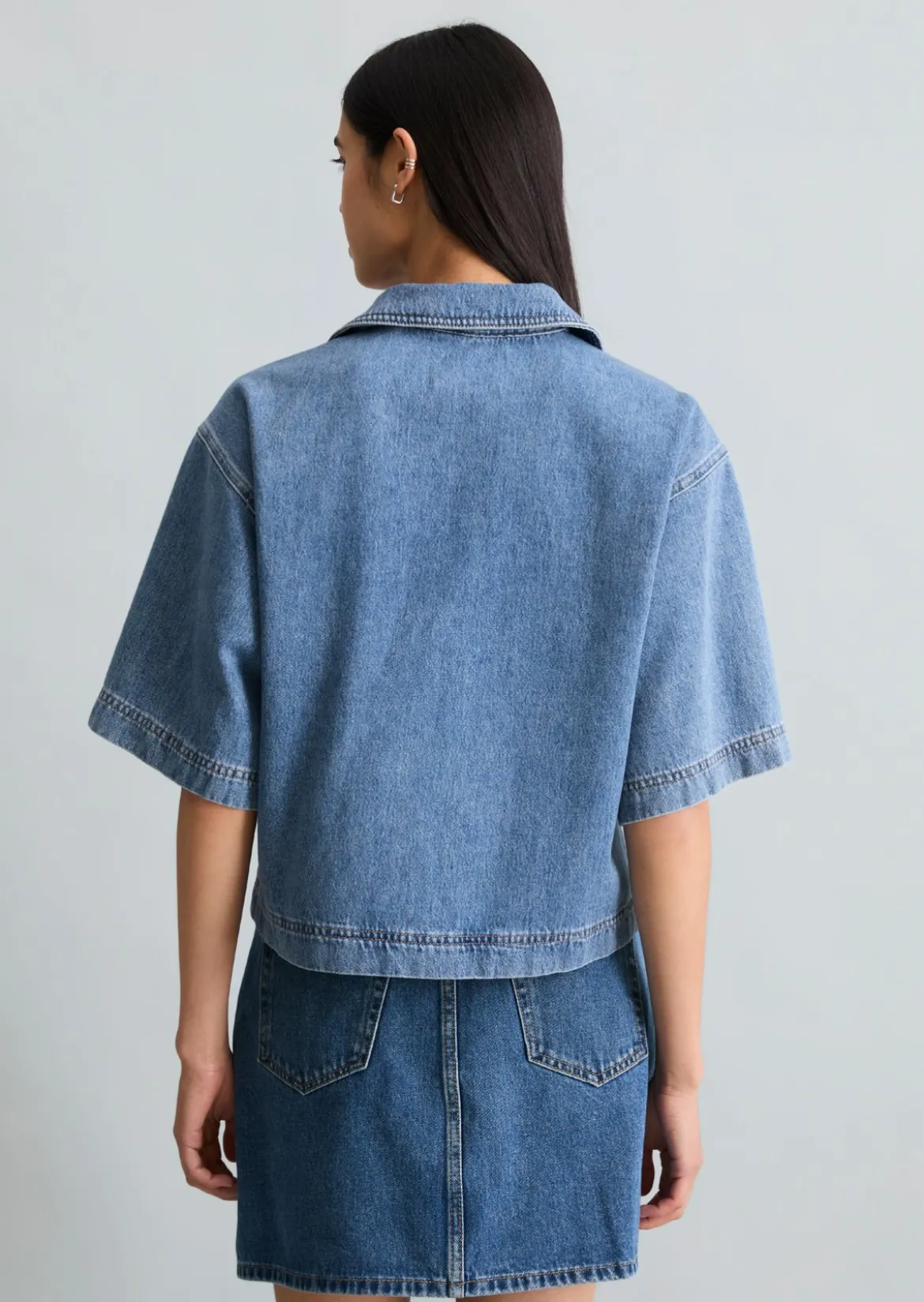 Crayfish Capsule Jeans-Tunika, Relaxed Fit aus reinem Organic Cotton
