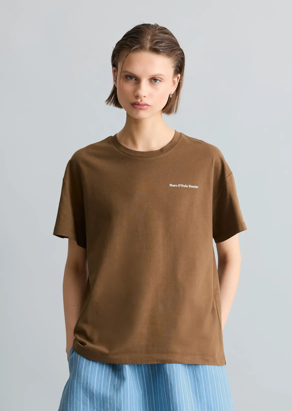 Crayfish Capsule T-Shirt, Backprint, Normal Fit aus Basic Single Jersey