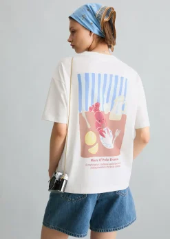 Crayfish Capsule T-Shirt, Backprint, Relaxed Fit aus Organic Cotton