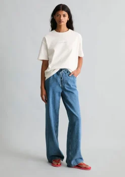 Crayfish Capsule T-Shirt, Backprint, Relaxed Fit aus Organic Cotton
