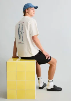 Crayfish Capsule T-Shirt, Backprint, Relaxed Fit mit Rückenprint