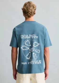 Crayfish Capsule T-Shirt, Backprint, Relaxed Fit mit Rückenprint