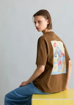Crayfish Capsule T-Shirt, Backprint, Relaxed Fit aus Organic Cotton