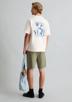 Crayfish Capsule T-Shirt, Backprint, Relaxed Fit mit Rückenprint