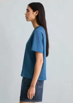 Crayfish Capsule T-Shirt, Chestprint, Normal Fit aus Organic Cotton