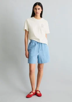 Crayfish Capsule T-Shirt, Chestprint, Normal Fit aus Organic Cotton