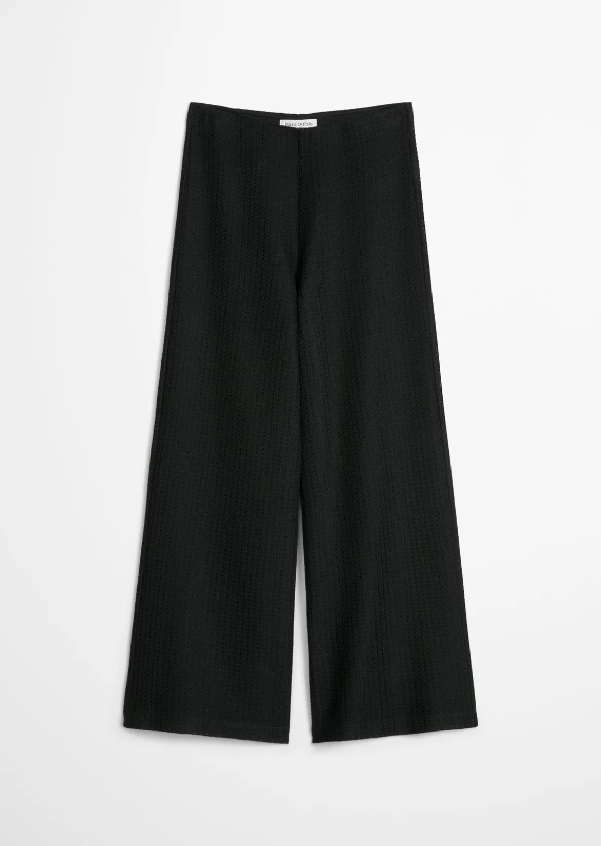 Crochet-Pull-On-Pants slim aus Baumwoll-Mix-Jersey