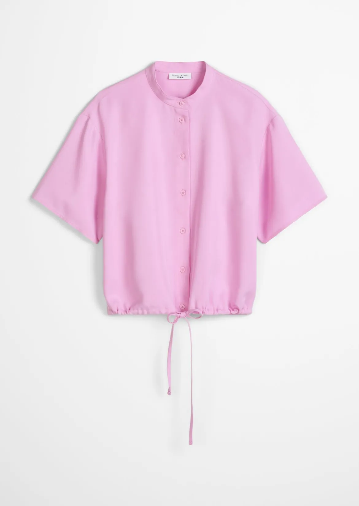 Crop-Blusenshirt relaxed aus TENCEL™ Lyocell