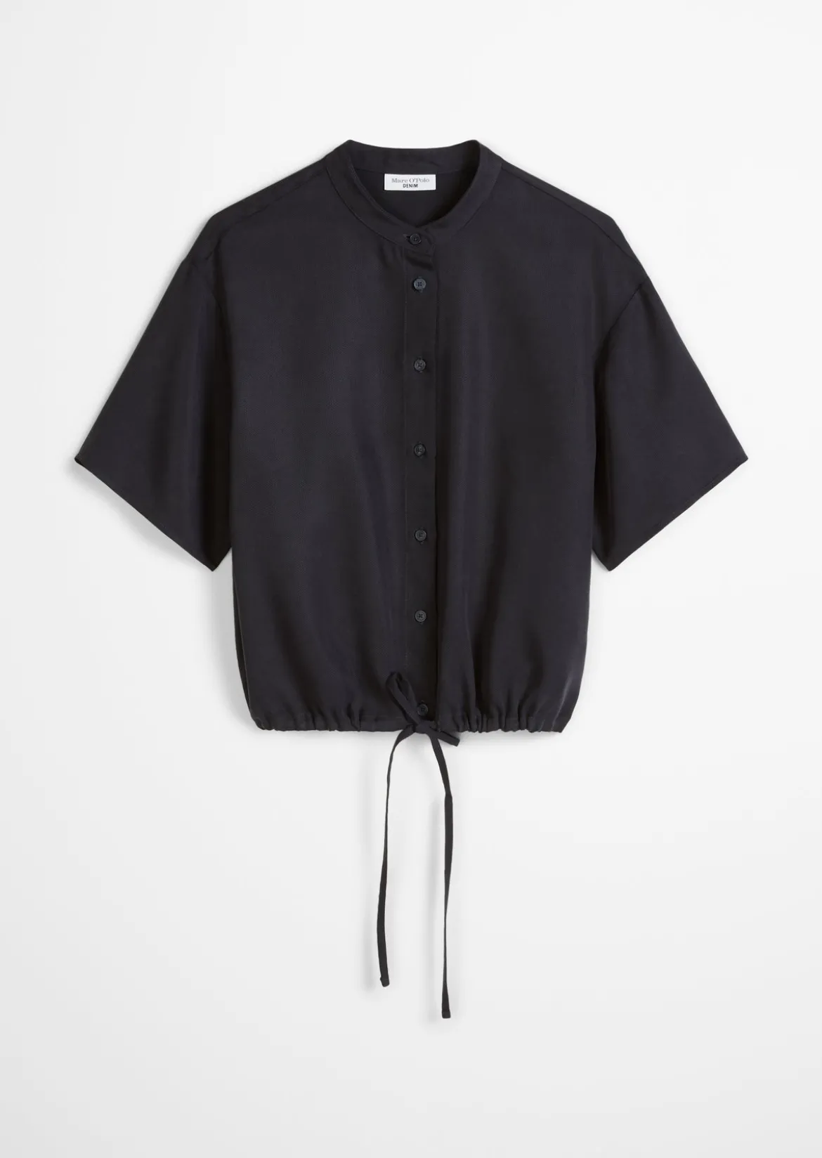 Crop-Blusenshirt relaxed aus TENCEL™ Lyocell