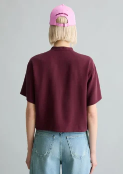 Crop-Blusenshirt relaxed aus TENCEL™ Lyocell