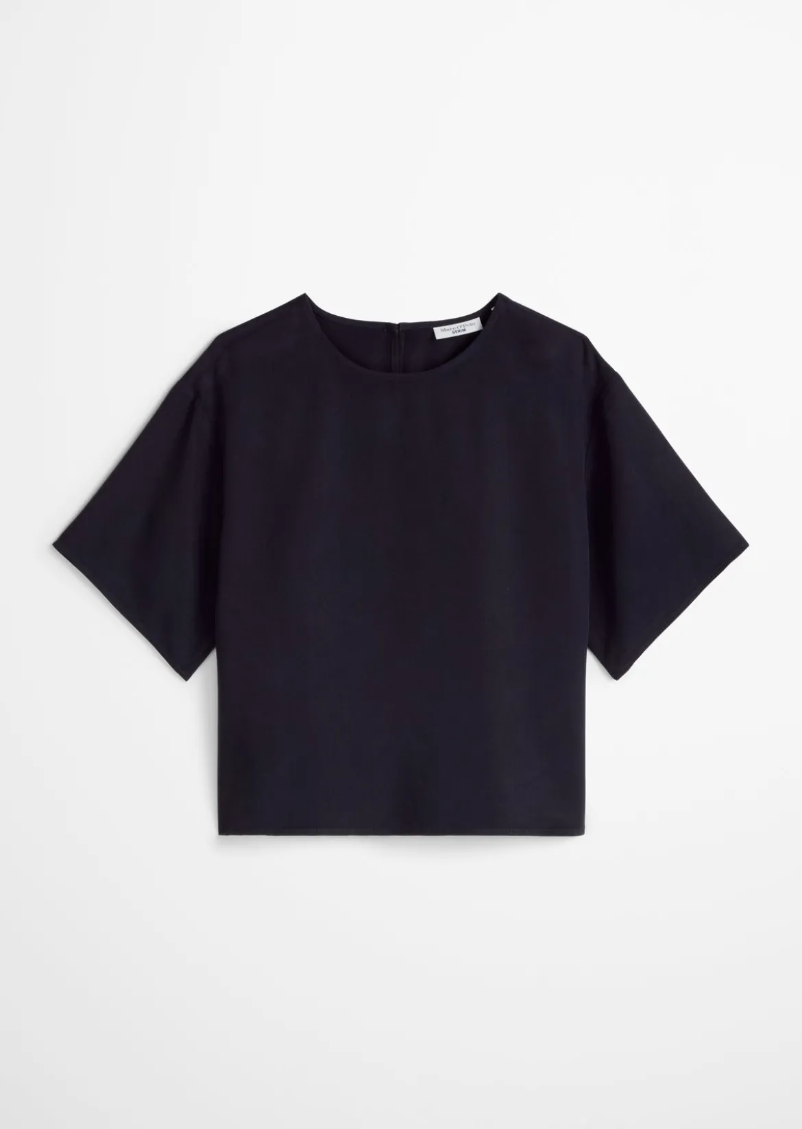 Crop-Blusenshirt relaxed aus TENCEL™ Lyocell