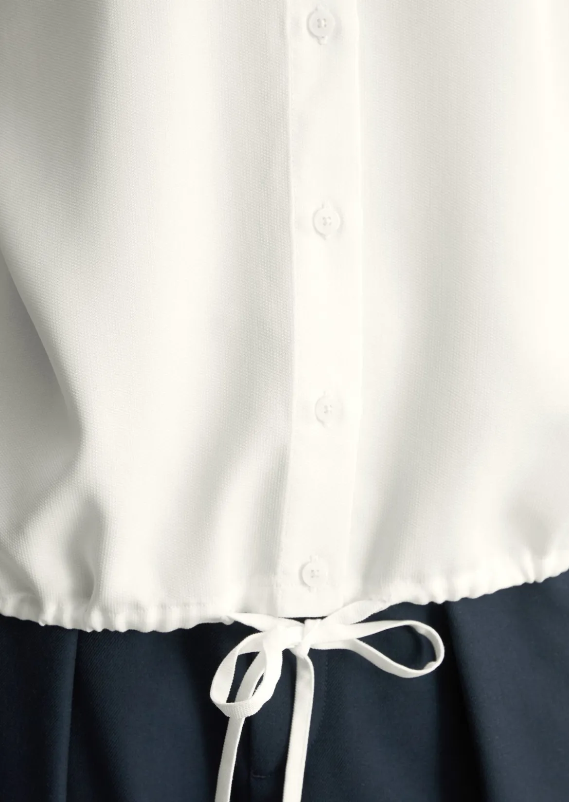Crop-Blusenshirt relaxed aus TENCEL™ Lyocell