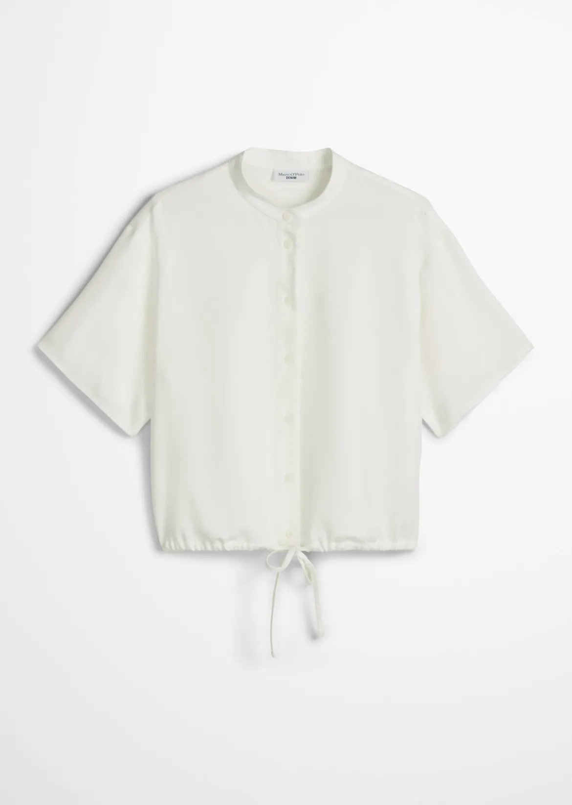 Crop-Blusenshirt relaxed aus TENCEL™ Lyocell