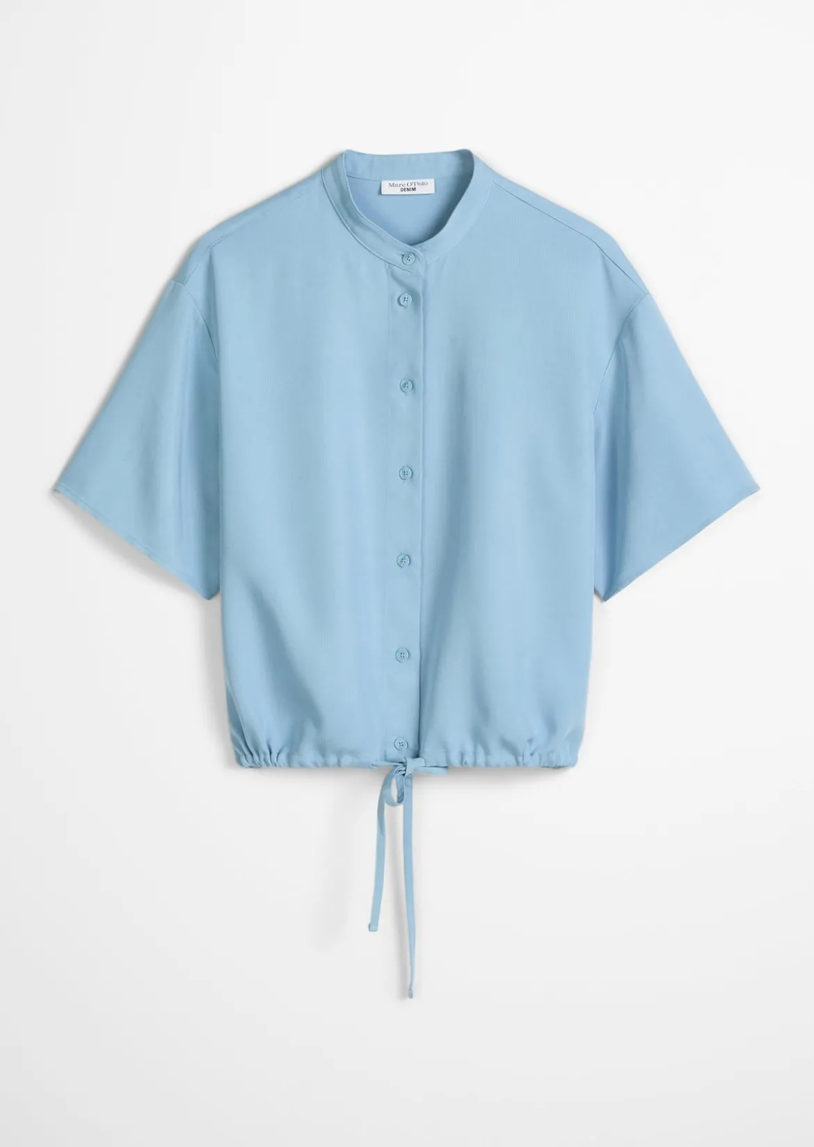 Crop-Blusenshirt relaxed aus TENCEL™ Lyocell