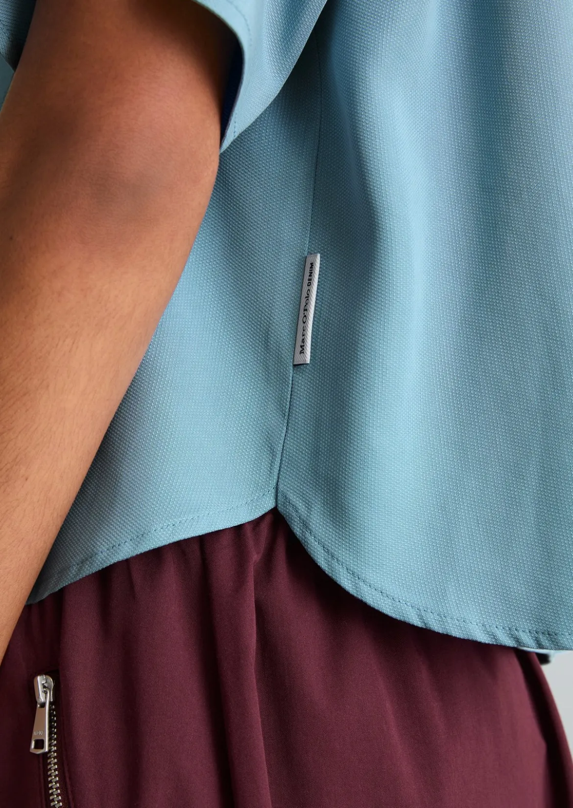 Crop-Blusenshirt relaxed aus TENCEL™ Lyocell