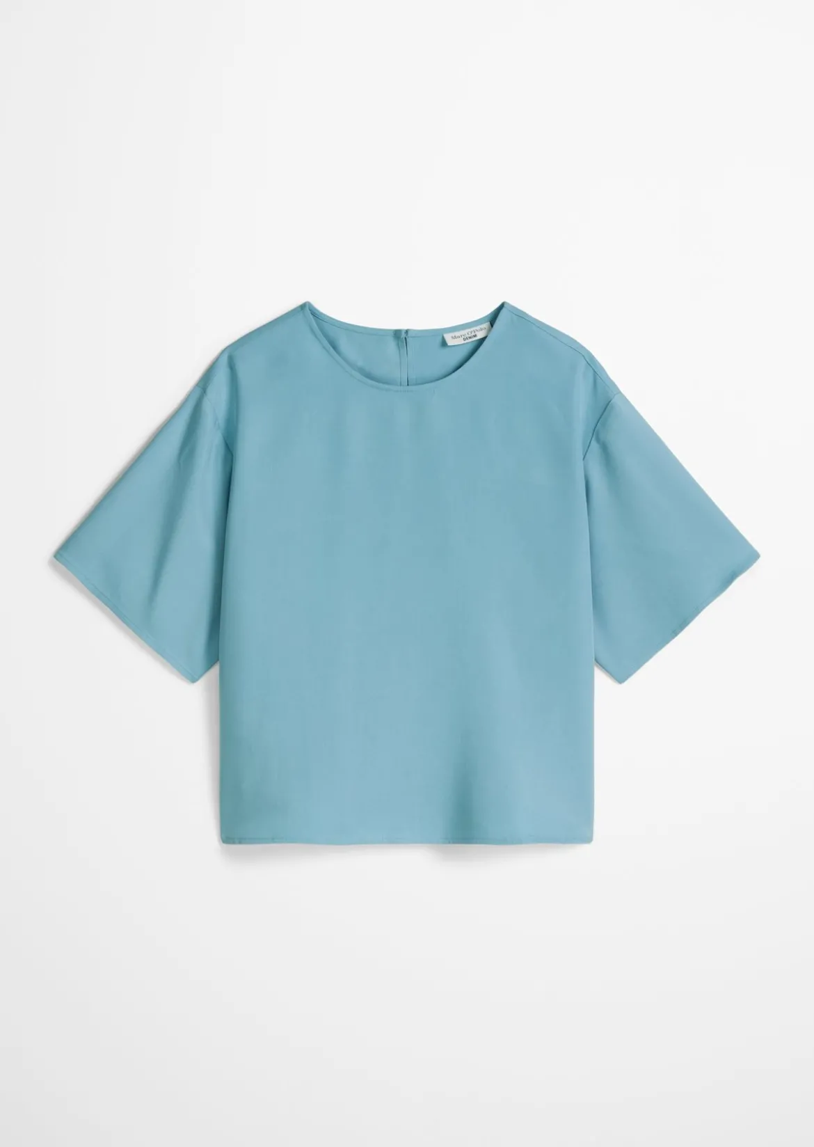 Crop-Blusenshirt relaxed aus TENCEL™ Lyocell