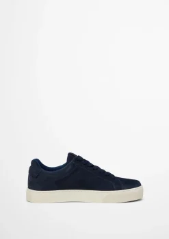 Cupsohlen-Sneaker Model Agar aus softem Veloursleder