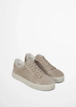 Cupsohlen-Sneaker Model Agar aus softem Veloursleder