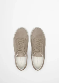 Cupsohlen-Sneaker Model Agar aus softem Veloursleder