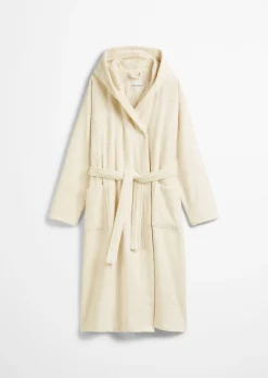 Damen-Bademantel Model Timeless mit Kapuze