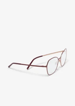 Damen-Brille aus leichtem Metall