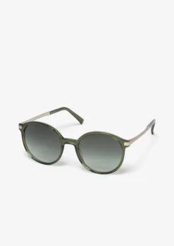 Damen-Sonnenbrille aus Bio-Azetat und Metall