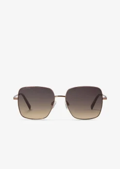Damen-Sonnenbrille aus leichtem Metall