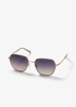 Damen-Sonnenbrille aus leichtem Metall