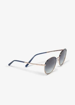 Damen-Sonnenbrille aus leichtem Metall